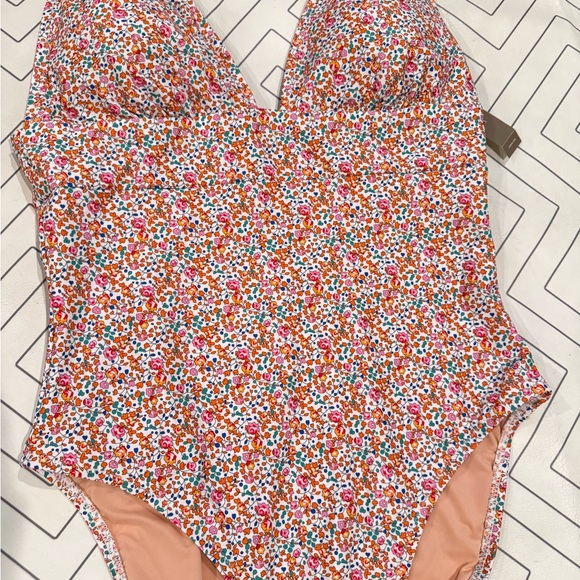 NWT J. Crew x Liberty London Floral One Piece Swimsuit - Picture 3 of 16